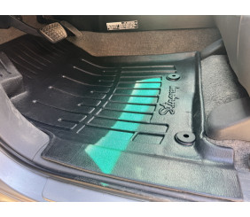 Килимки Stingray 3D (5 шт, поліуретан) для Toyota Land Cruiser Prado 120 2002-2009 рр