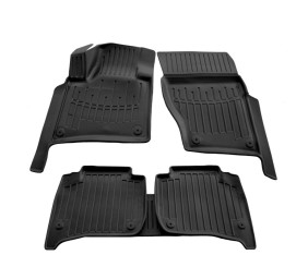 Килимки Stingray 3D (5 шт, поліуретан) для Volkswagen Touareg 2010-2018 рр