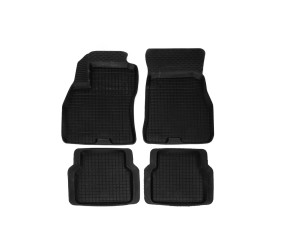 Гумові килимки з бортом (4 шт, Polytep) для Opel Combo 2012-2018 рр