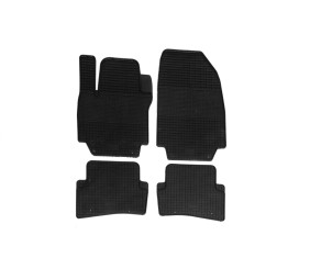 Гумові килимки (4 шт, Polytep) для Renault Captur 2013-2019 рр