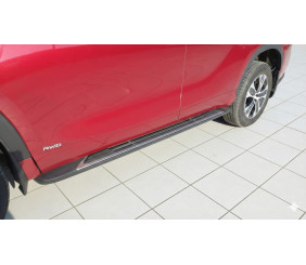 Бокові підніжки OEM V1 (2 шт., Алюміній) для Toyota Highlander 2019- рр