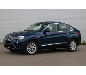 Молдинг дверний (4 шт, нерж) для BMW X4 F26 2014-2018 рр