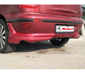 Накладка на задній бампер (Meliset, під покраску) для Fiat Bravo 2008-2016 рр