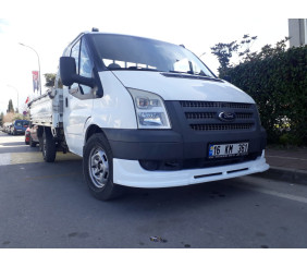 Нижня накладка на передній бампер (2006-2014, вузька) для Ford Transit рр