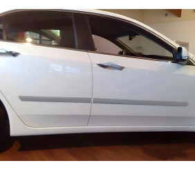 Молдинг дверний (4 шт, нерж.) для Honda Accord VIII 2008-2012 рр