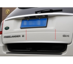 Кромка багажника (нерж.) Carmos - Турецька сталь для Land Rover Freelander II 2006-2014 рр