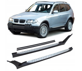 Бокові пороги Cixtai (2 шт., Алюміній) для BMW X3 E83 2003-2010 рр