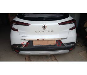 Кромка багажника (нерж.) для Renault Captur 2019- рр