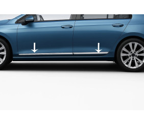 Молдинги дверей (4 шт, нерж) для Volkswagen Tiguan 2007-2016 рр