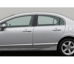 Мильнички (4 шт., пласт.) для Honda Civic Sedan VIII 2006-2011 рр