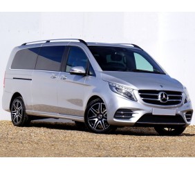 Бокові пороги AMG ExtraLong 1 зсувна дверка для Mercedes Vito/V-class W447 2014- рр
