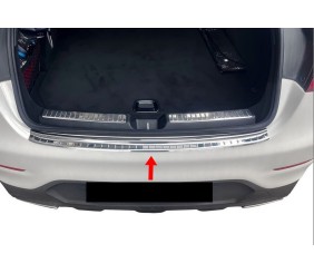 Накладка на задній бампер Carmos (нерж) для Mercedes GLC coupe C253 2016-2023 рр