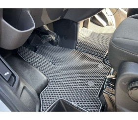 Килимки EVA (Передні, сірі) для Ford Custom 2013-2022 рр