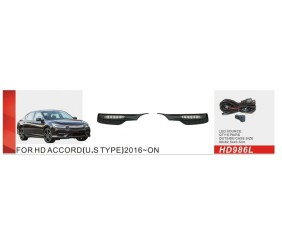Противотуманки US-type (2017-2020, LED) для Honda Accord X рр