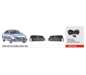 Противотуманки EU-type (2017-2020, LED) для Honda Accord X рр