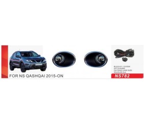Протитуманки 2014-2016 (повний комплект) для Nissan Qashqai рр