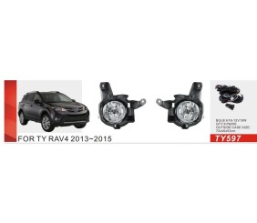 Протитуманки 2013-2016 (2 шт, галогенні) для Toyota Rav 4 рр