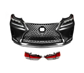 Комплект рестайлінгу в 2021 рік (бампер, фари, стопи) для Lexus RX 2016-2022 рр