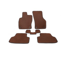 Килимки EVA (коричневі) для Ауди A3 2012-2020 рр