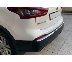 Кромка бампера (нерж) для Nissan Qashqai 2014-2021 рр