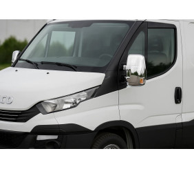 Накладки на дзеркала (2 шт пласт) для Iveco Daily 2014- рр