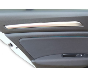 Накладки на двері в салоні (4 шт, нерж) для Renault Megane IV 2016-2025 рр