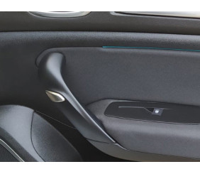 Накладки на підлокотники в салоні (2 шт, нерж) для Renault Megane IV 2016-2025 рр