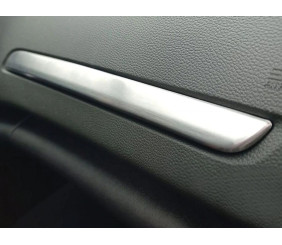 Накладки на панель в салоні (1 шт, нерж) для Renault Megane IV 2016-2025 рр