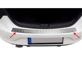 Накладка на задній бампер OmsaLine (SD, нерж) для Renault Megane IV 2016-2025 рр