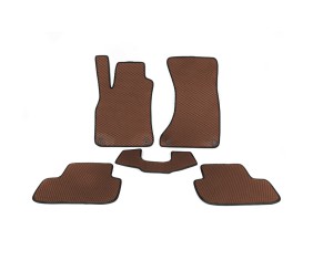 Килимки EVA (коричневі) для Ауди A4 B8 2007-2015 рр