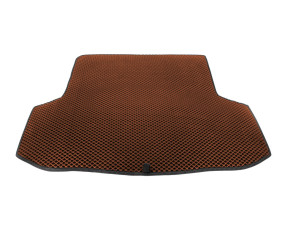 Килимок багажника (EVA, коричневий) для Chevrolet Aveo T250 2005-2011 рр