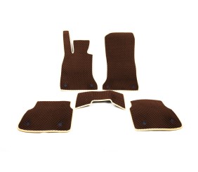 Килимки EVA (для F02, Коричневий) для BMW 7 серія F01/F02 2008-2015 рр