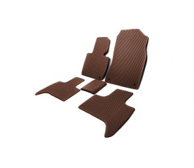 Килимки EVA (коричневі) для BMW X5 E53 1999-2006 рр