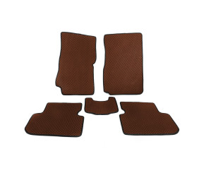 Килимки EVA (коричневі) для Chevrolet Lanos 1998-2017 рр