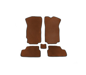 Килимки EVA (коричневі) для Chevrolet Spark 2009-2015 рр