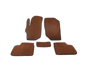 Килимки EVA (коричневі) для Citroen C-Elysee 2013-2022 рр