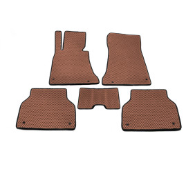 Килимки EVA (коричневі) для BMW 5 серія E39 1996-2003 рр