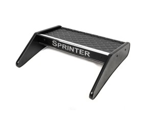 Полиця на панель (Сіра з сірою ниткою) для Mercedes Sprinter W906 2006-2018 рр