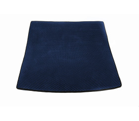 Килимок багажника (EVA, синій) (5 місць) для Ауди Q7 2005-2015 рр