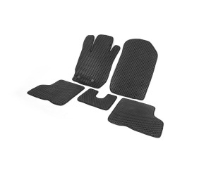 Килимки EVA для російського Kaptur (чорні) для Renault Captur 2013-2019 рр