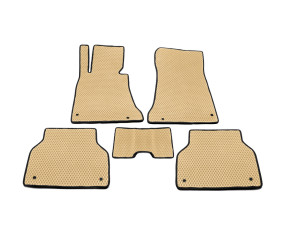 Килимки EVA (бежеві) для BMW 5 серія E39 1996-2003 рр