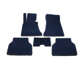 Килимки EVA (сині) для BMW 5 серія E39 1996-2003 рр