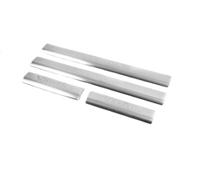 Накладки на пороги OmsaLine (4 шт, нерж) для Opel Vectra B 1995-2002 рр