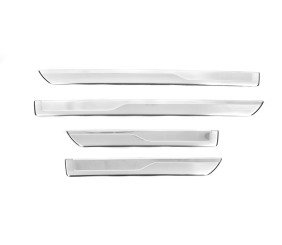 Накладки на пороги OmsaLine (4 шт, нерж) для Skoda Kodiaq 2016-2023 рр