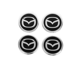Наклейки на ковпачки V1 60мм (4шт) для Mazda