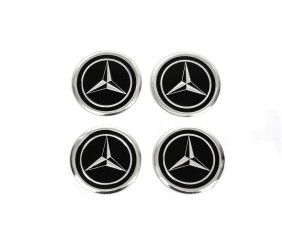 Наклейки на ковпачки V1 60мм (4шт) для Mercedes-Benz