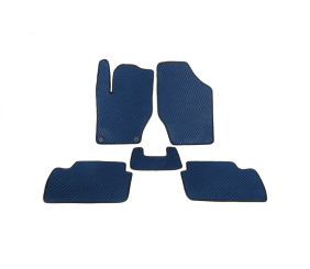 Килимки EVA (сині) для Citroen C-4 2010-2018 рр