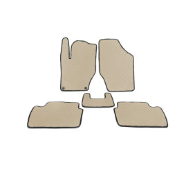 Килимки EVA (бежеві) для Citroen C-4 2010-2018 рр