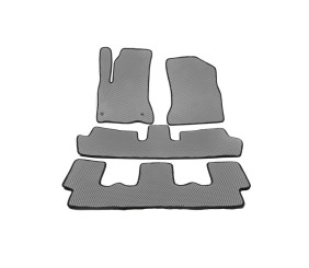 Килимки EVA (3 ряди, сірі) для Citroen C-4 Picasso 2006-2013 рр