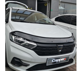 Дефлектор капота (Eurocap) для Dacia Sandero 2021- рр